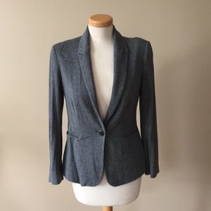 Zara knit jersey blazer